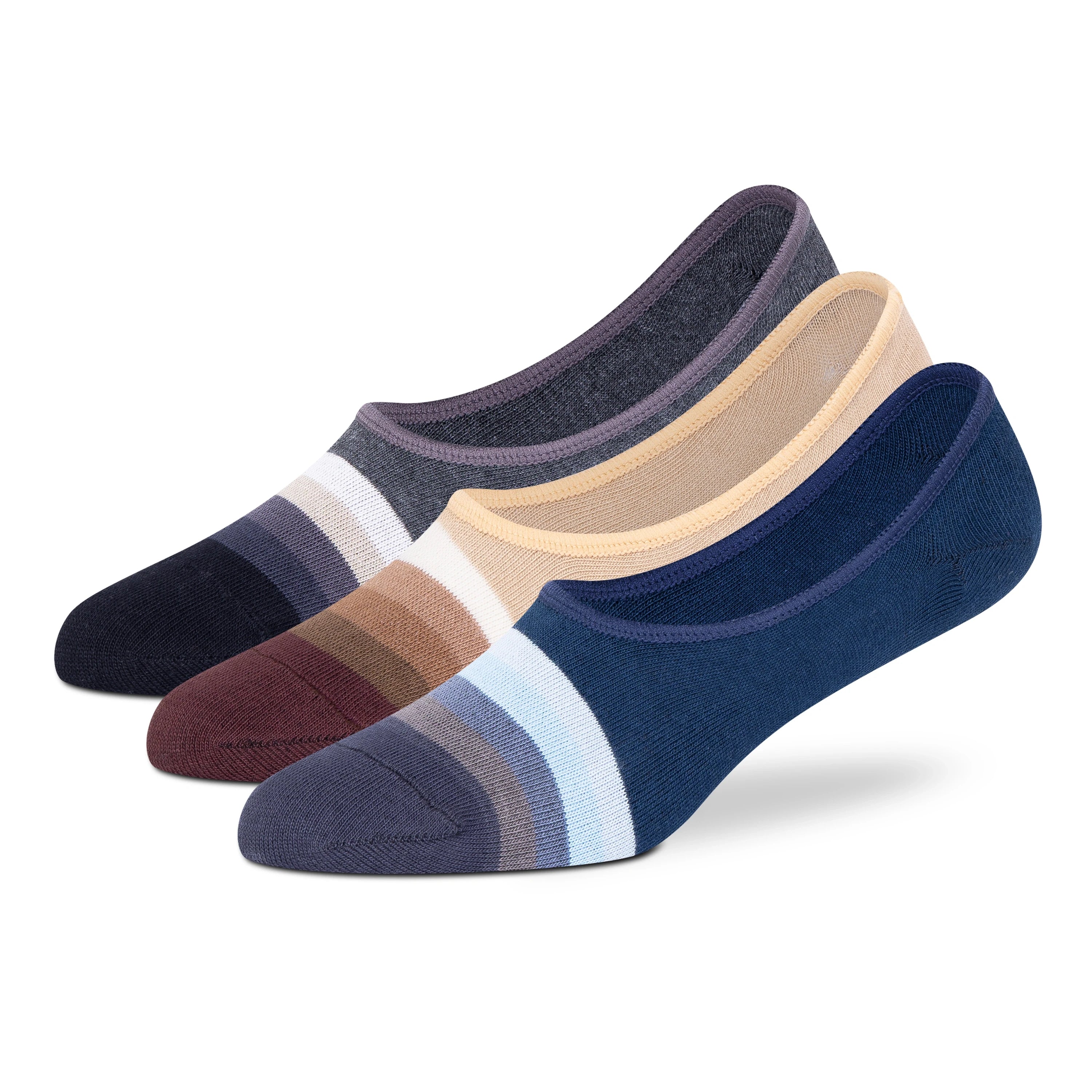 Supersox Casual No-Show Socks - Men (Pack of 3) Supersox Casual No-Show Socks - Men (Pack of 3)