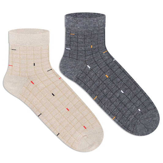 Casual Ankle Socks for Men (Pack of 2) 5000