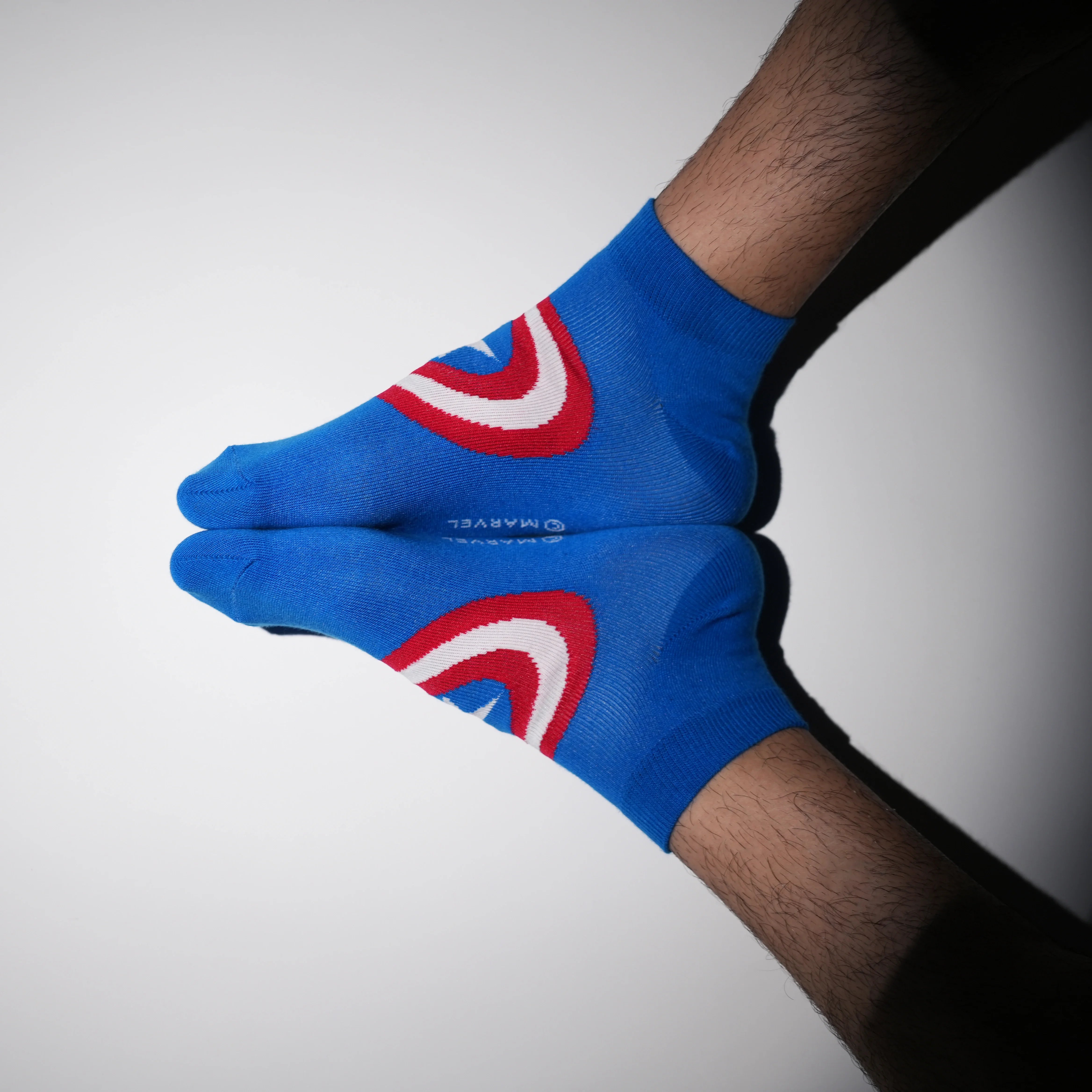 Captain America Low-Cut Socks for Men (Pack of 3) Captain America Low-Cut Socks for Men (Pack of 3)