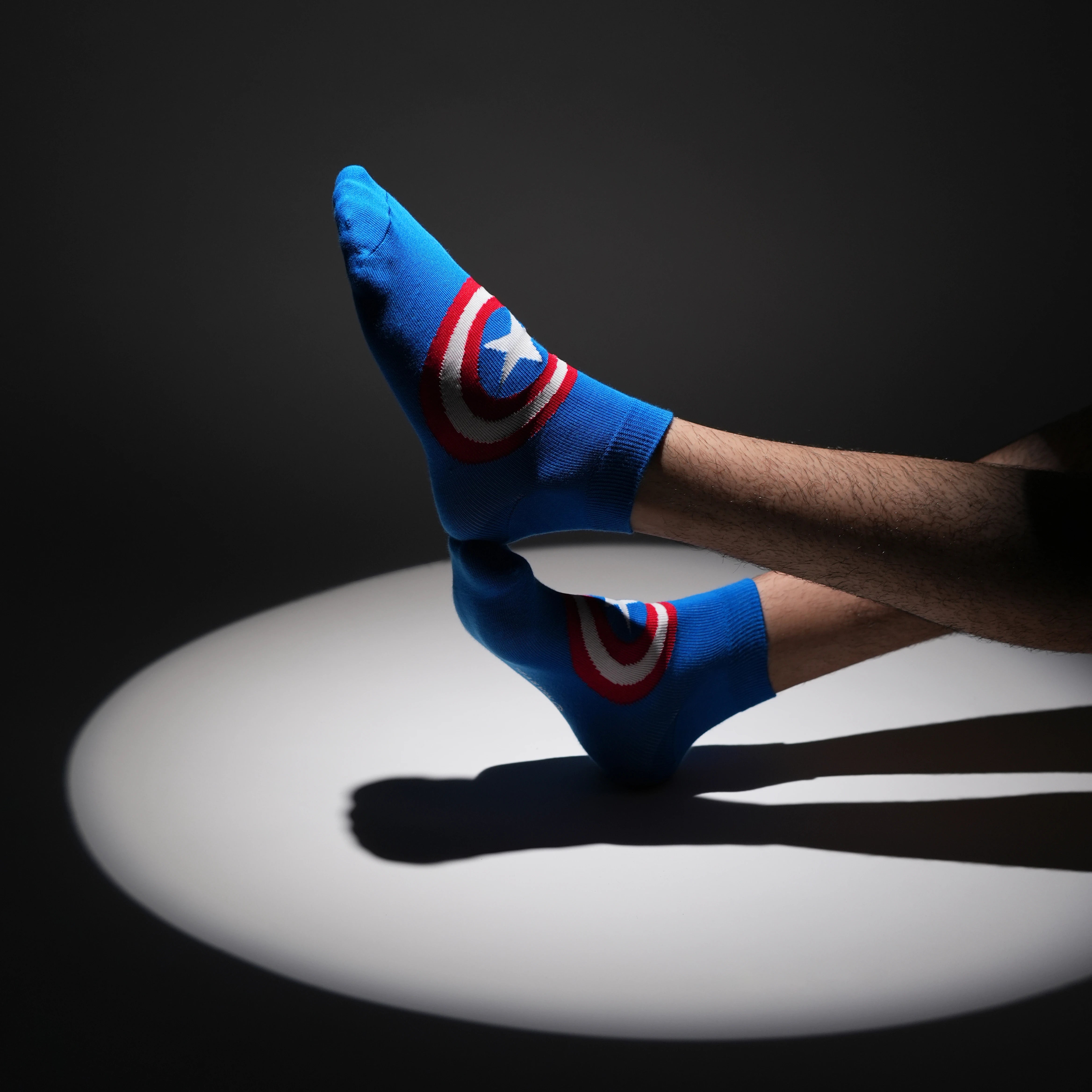 Captain America Low-Cut Socks for Men (Pack of 3) Captain America Low-Cut Socks for Men (Pack of 3)