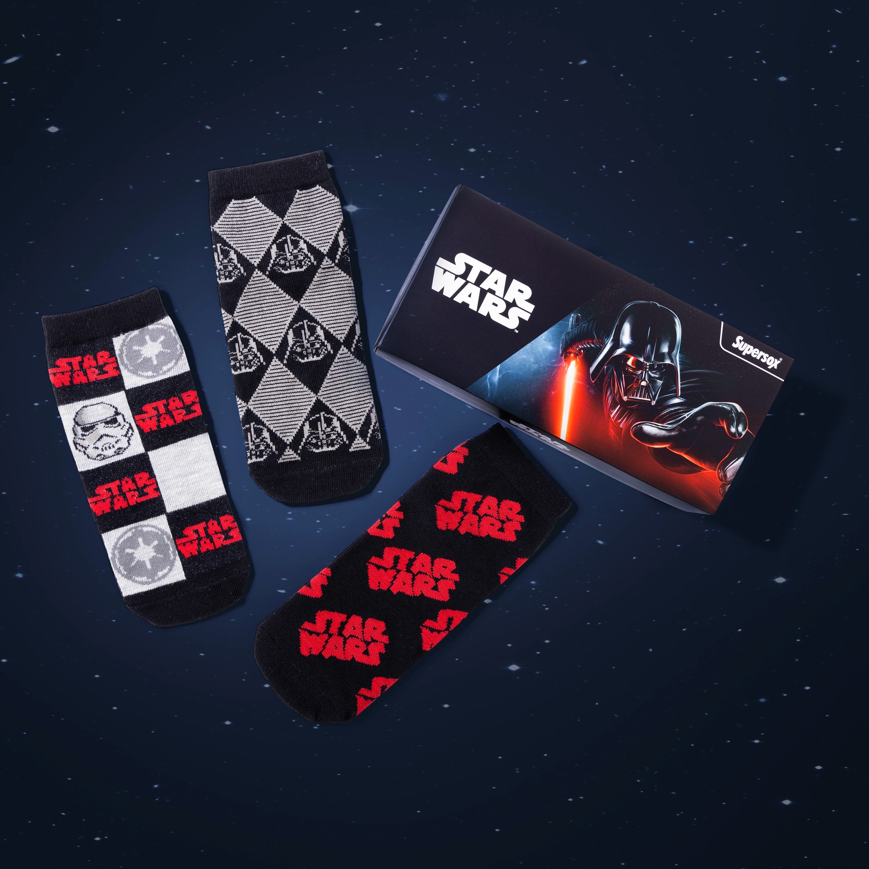Star Wars Ankle Socks for Men (Pack of 3) Star Wars Ankle Socks for Men (Pack of 3)