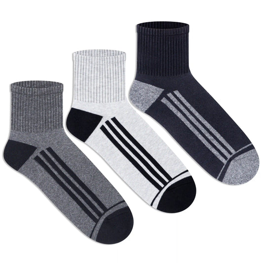 Sports Ankle Socks for Men (Pack of 3) 5000