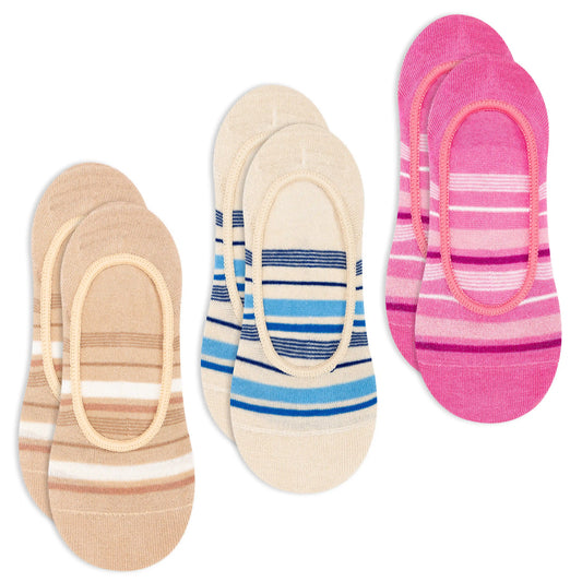 Casual No-Show Socks for Women (Pack of 3) 5000