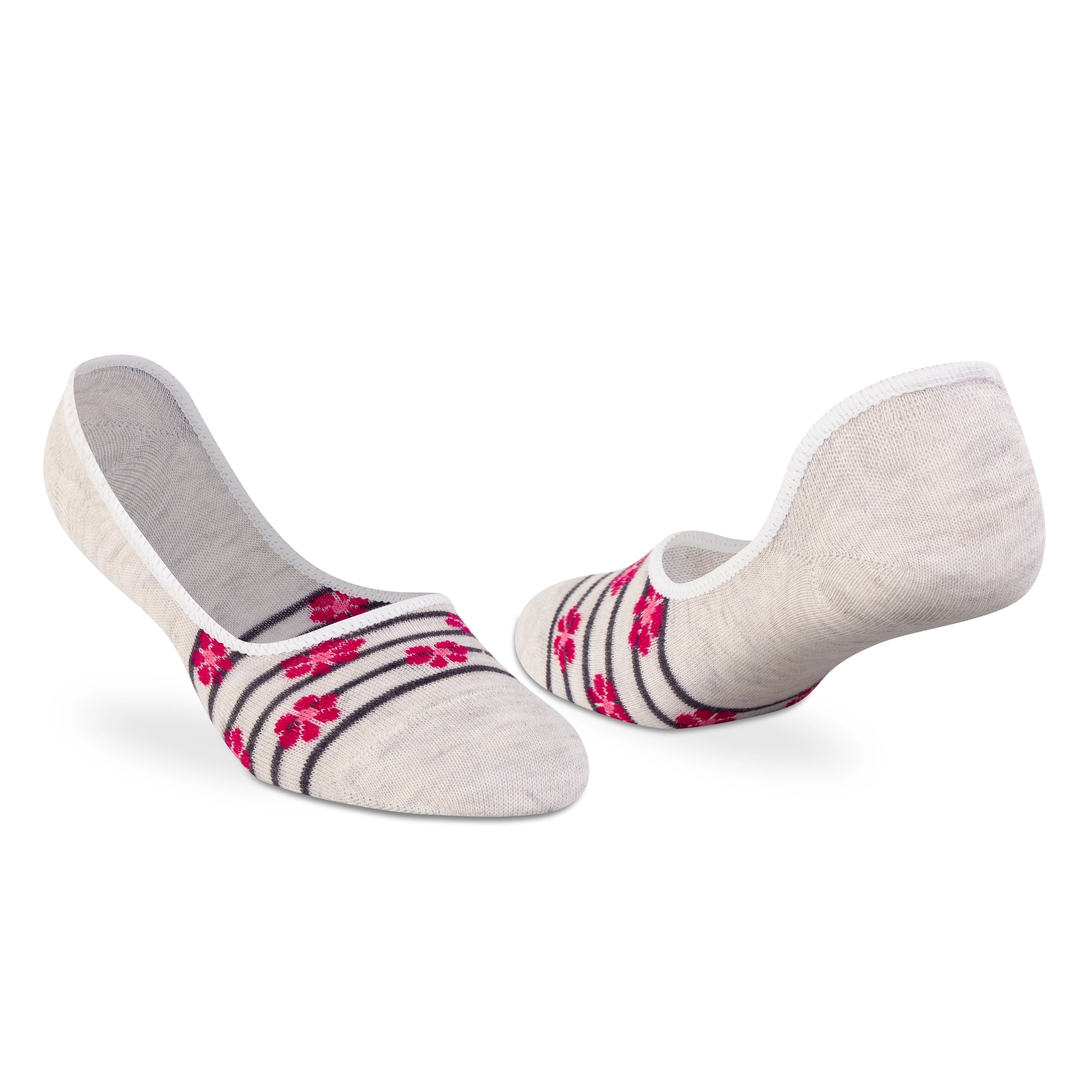 Casual No-Show Socks for Women (Pack of 3)