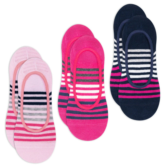 Casual No-Show Socks for Women (Pack of 3) 5000