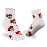 Disney Minnie Mouse Ankle Socks - Girls (Pack of 3)