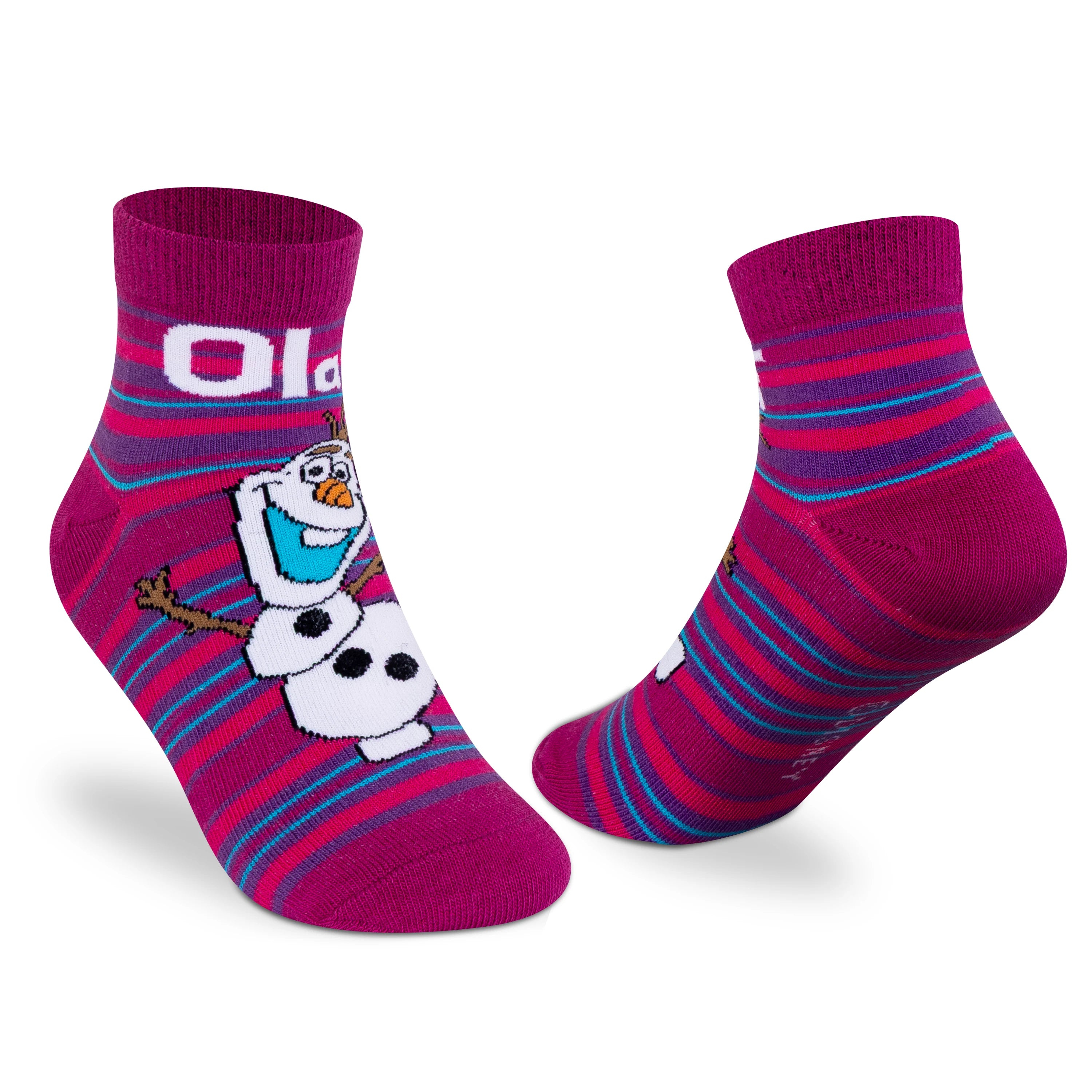 Disney Frozen Ankle Socks - Girls (Pack of 3)