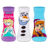 Disney Frozen Ankle Socks - Girls (Pack of 3)