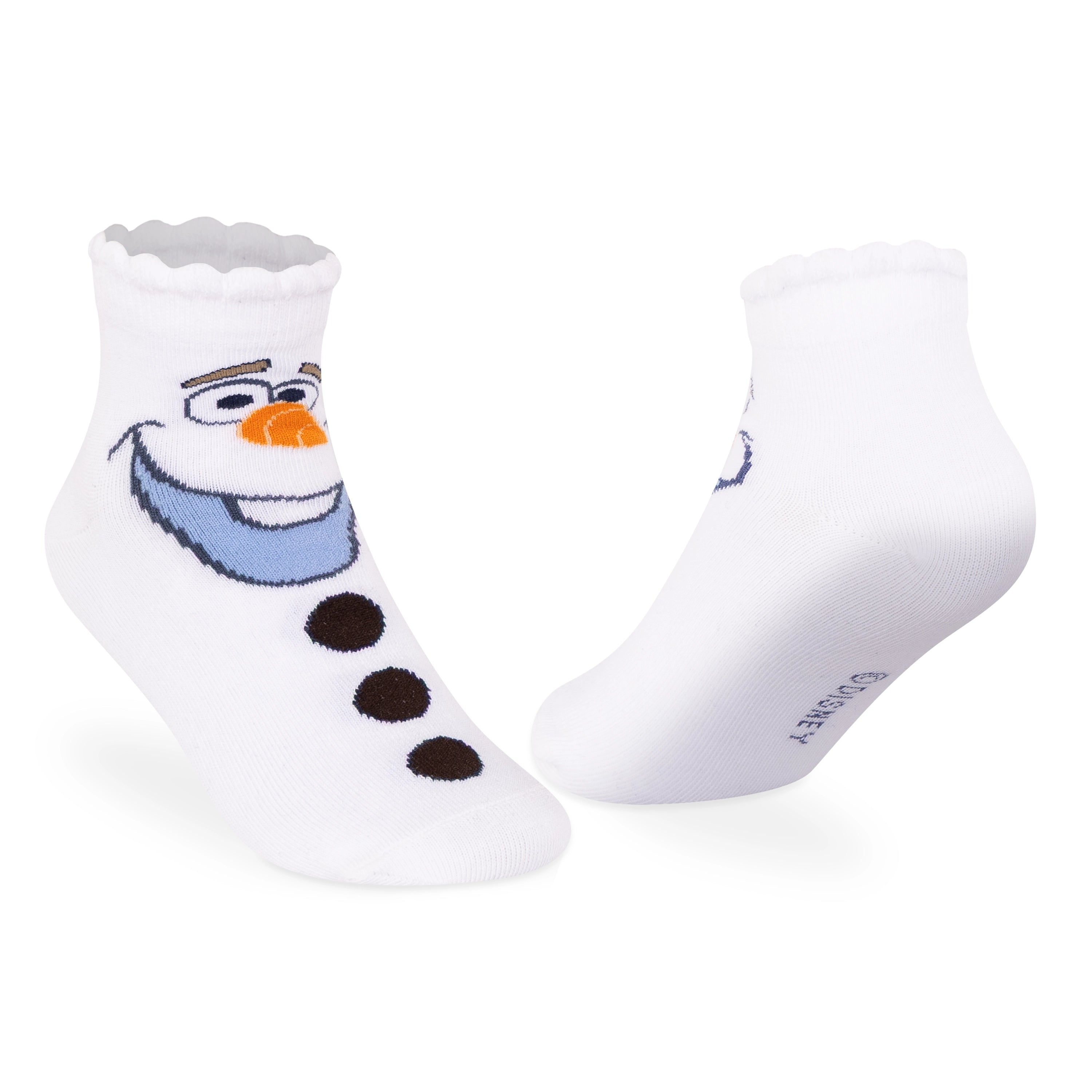 Disney Frozen Ankle Socks - Girls (Pack of 3)