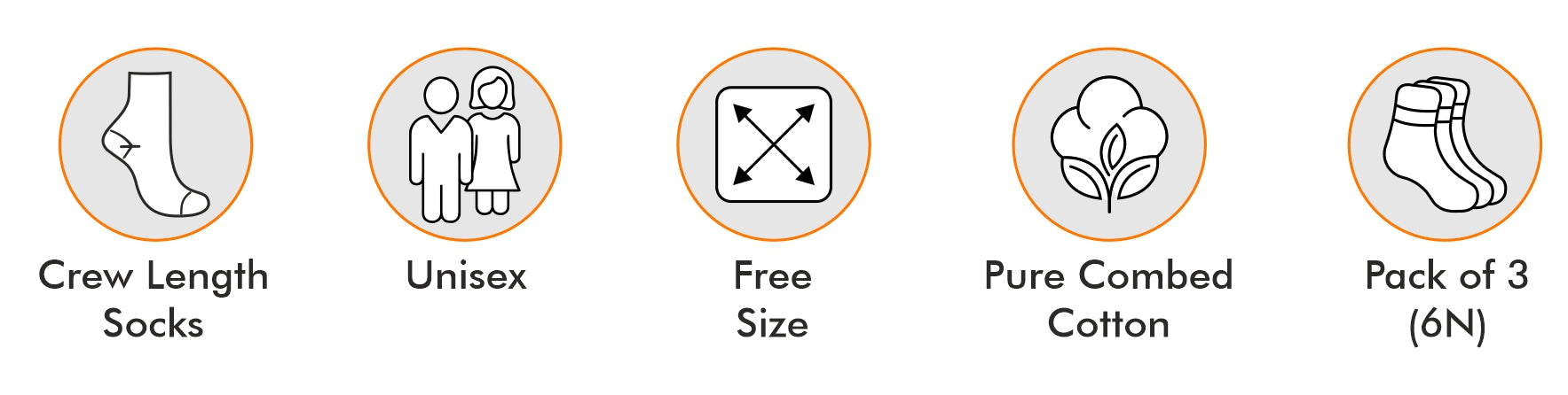 Disney Christmas Embroidery Socks - Unisex (Pack of 3)