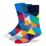 Supersox Argyle Crew Socks - Men (Pack of 3)