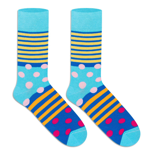 Supersox Funky Crew Socks - Unisex (Pack of 1) 5000