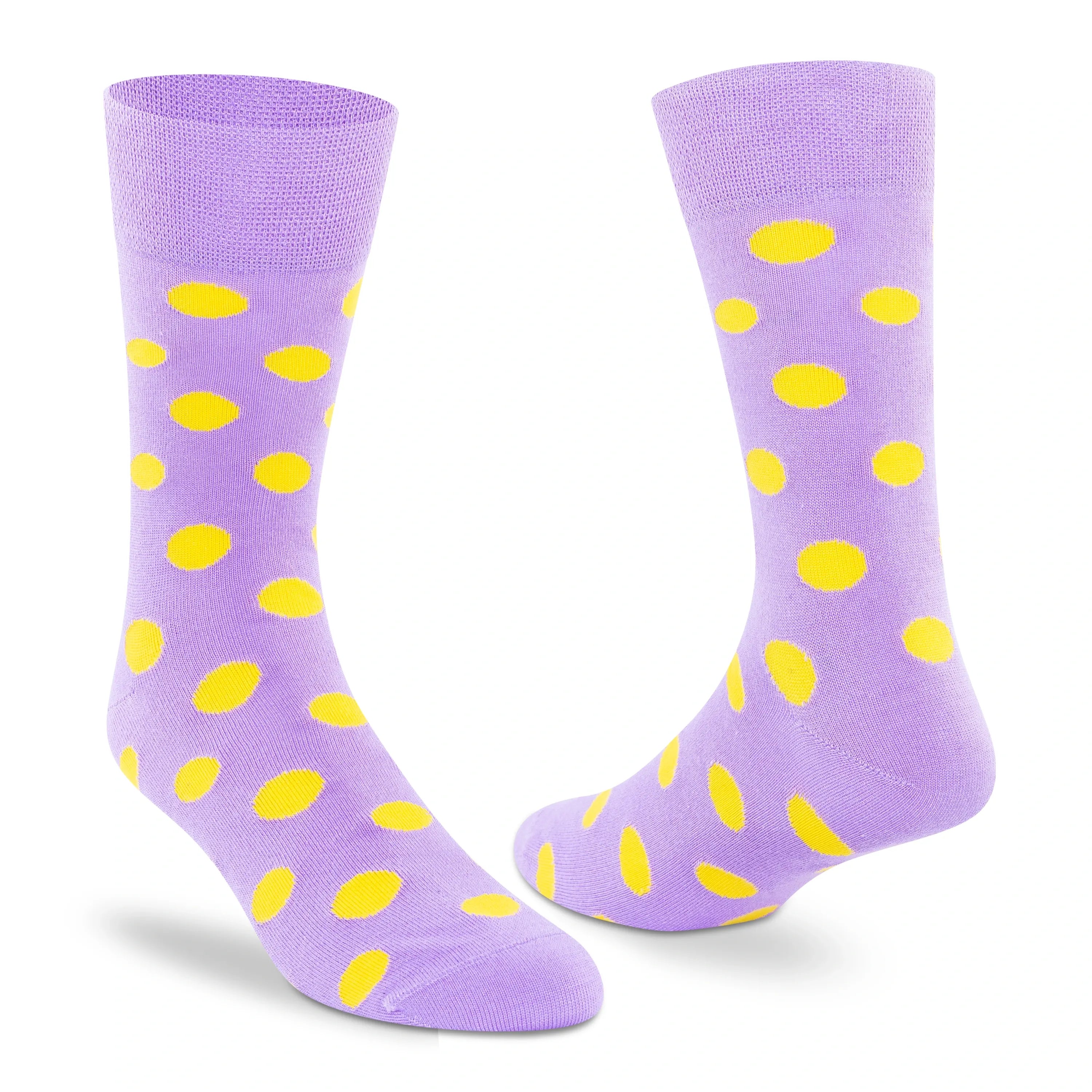 Supersox Funky Polka Crew Socks - Unisex (Pack of 2)