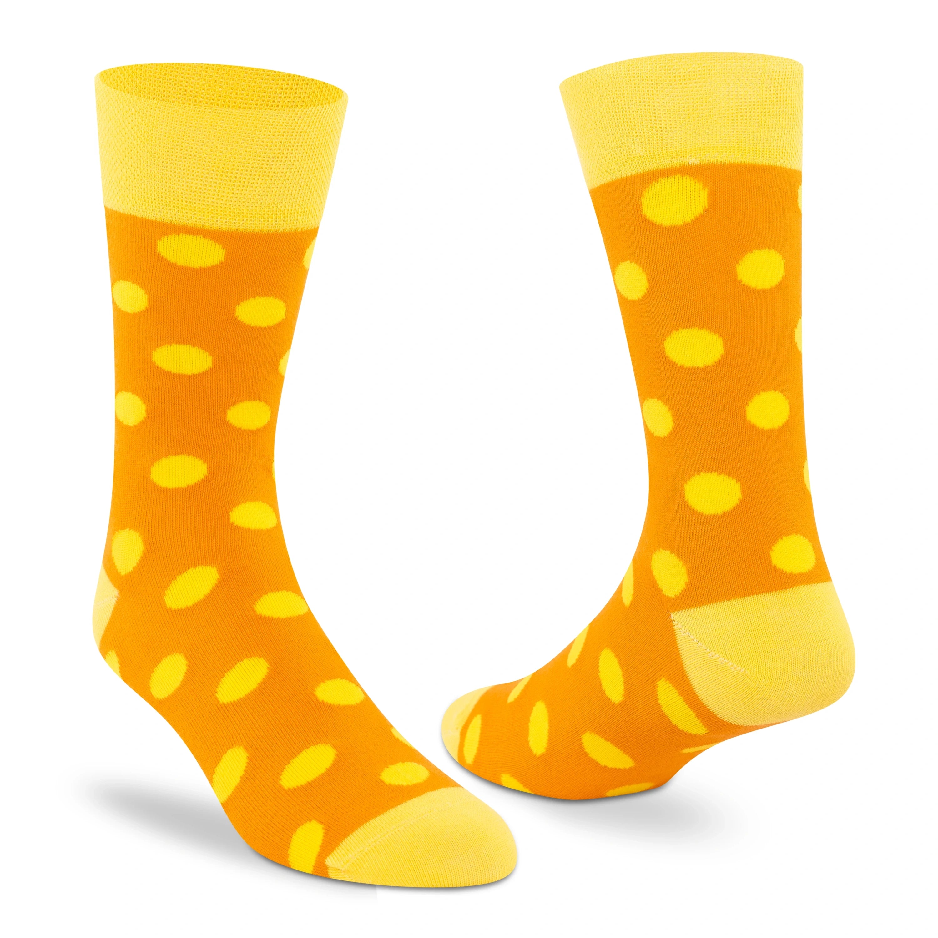 Supersox Funky Polka Crew Socks - Unisex (Pack of 2)