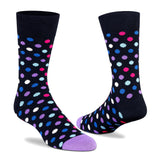 Supersox Funky Polka Crew Socks - Unisex (Pack of 2)
