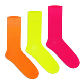 Supersox Bright Solid Crew Socks - Kids (Pack of 3)