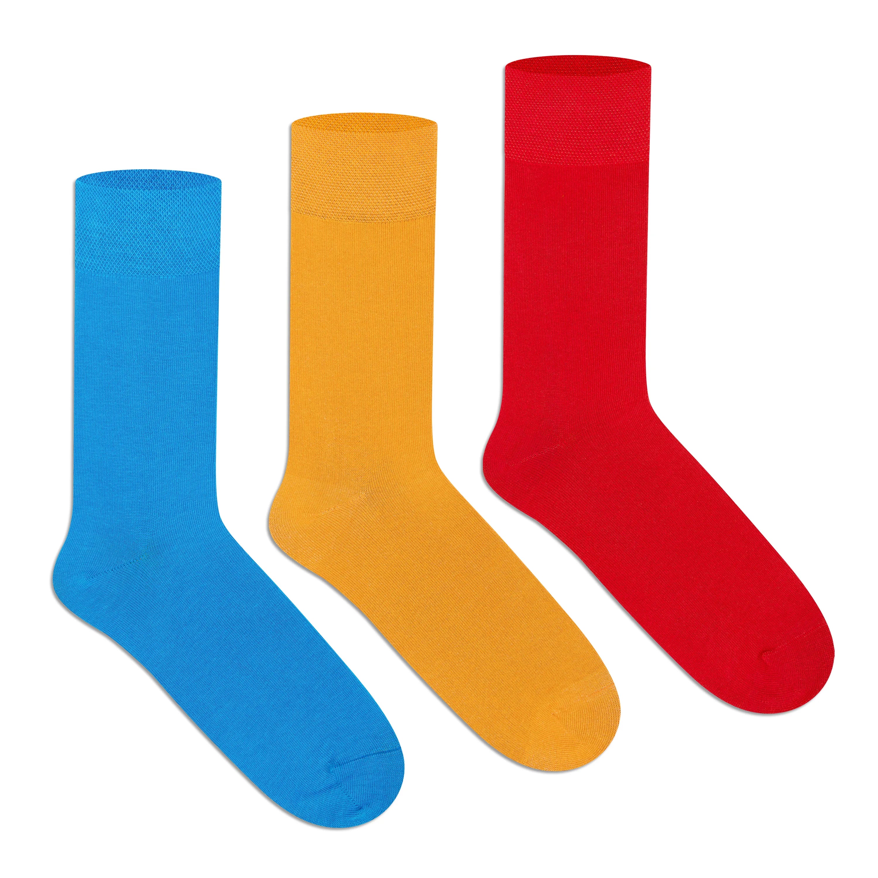 Supersox Bright Solid Crew Socks - Kids (Pack of 3)