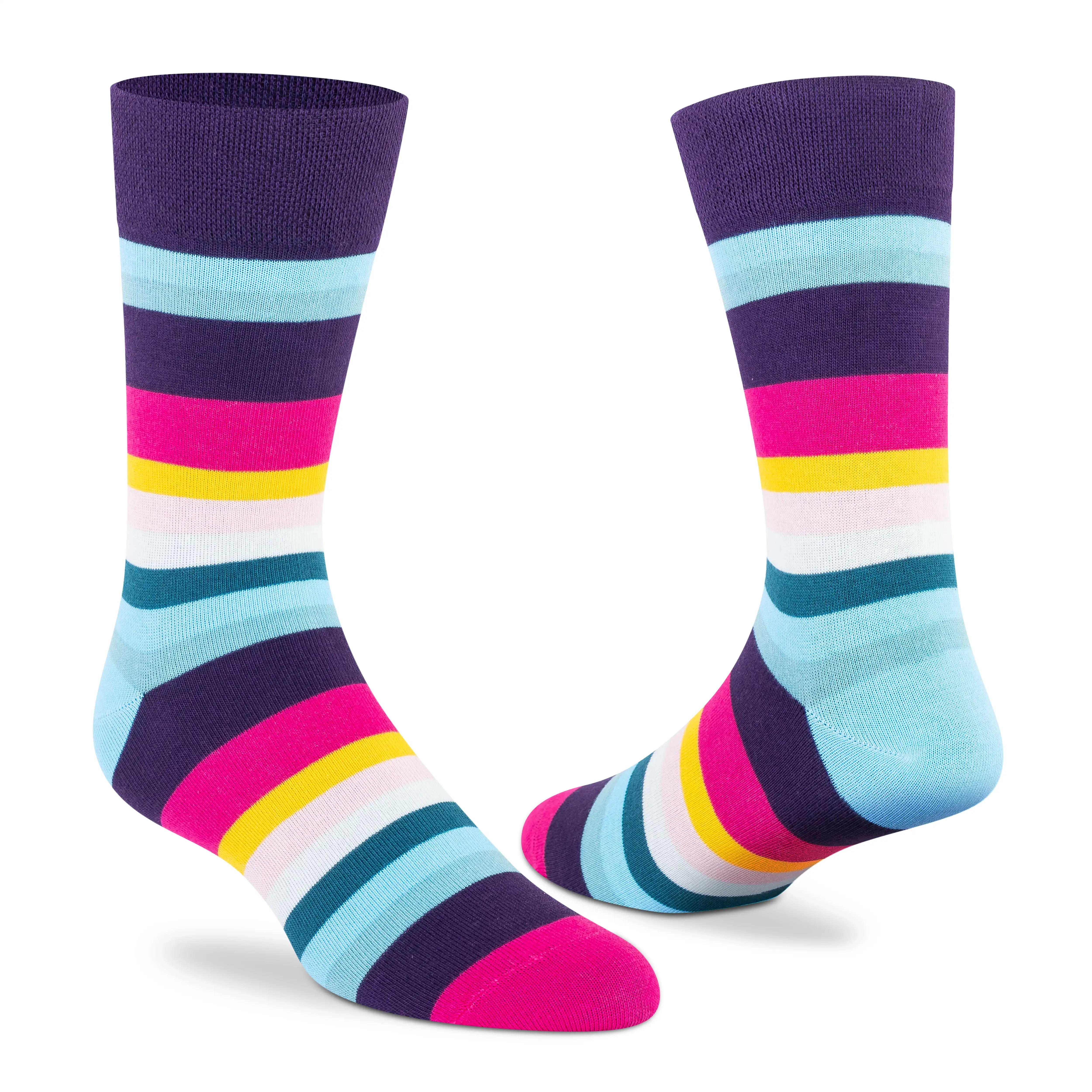 Funky Crew Socks (Unisex) - Pack of 3