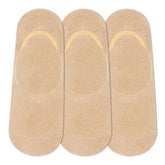 Basic No-Show Socks for Men (Pack of 3)