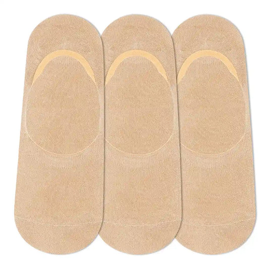 Basic No-Show Socks for Men (Pack of 3) 1000