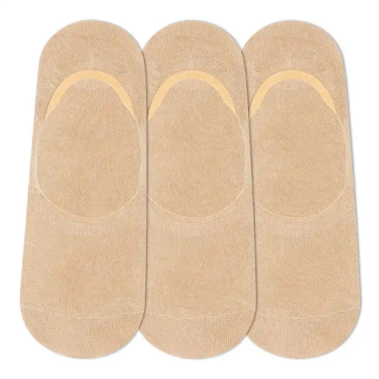 Basic No-Show Socks for Men (Pack of 3) 1000