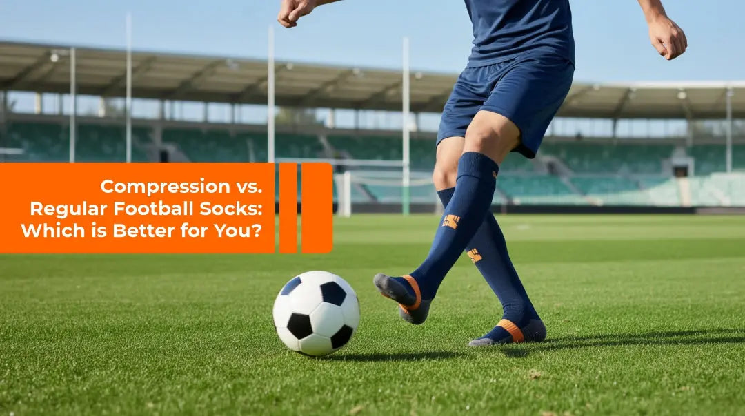 Compression vs. Regular Football Socks: Which is Better for You? Supersox