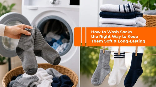 How to Wash Socks the Right Way to Keep Them Soft & Long-Lasting