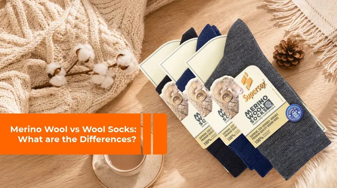 Merino Wool vs Wool Socks: What are the Differences? Supersox