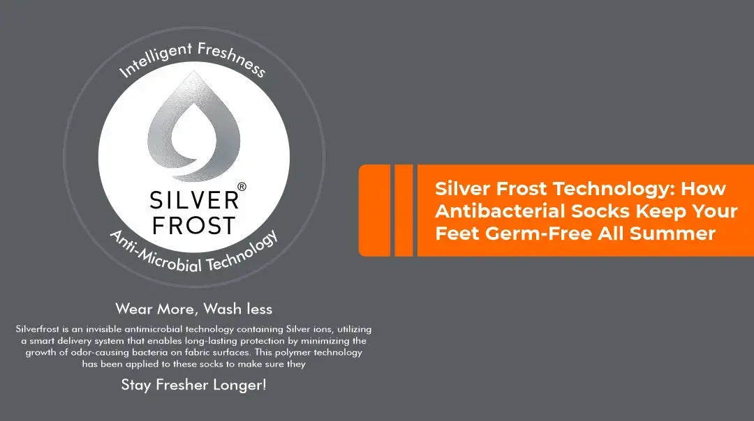 Silver Frost Technology: How Antibacterial Socks Keep Your Feet Germ-Free All Summer Supersox