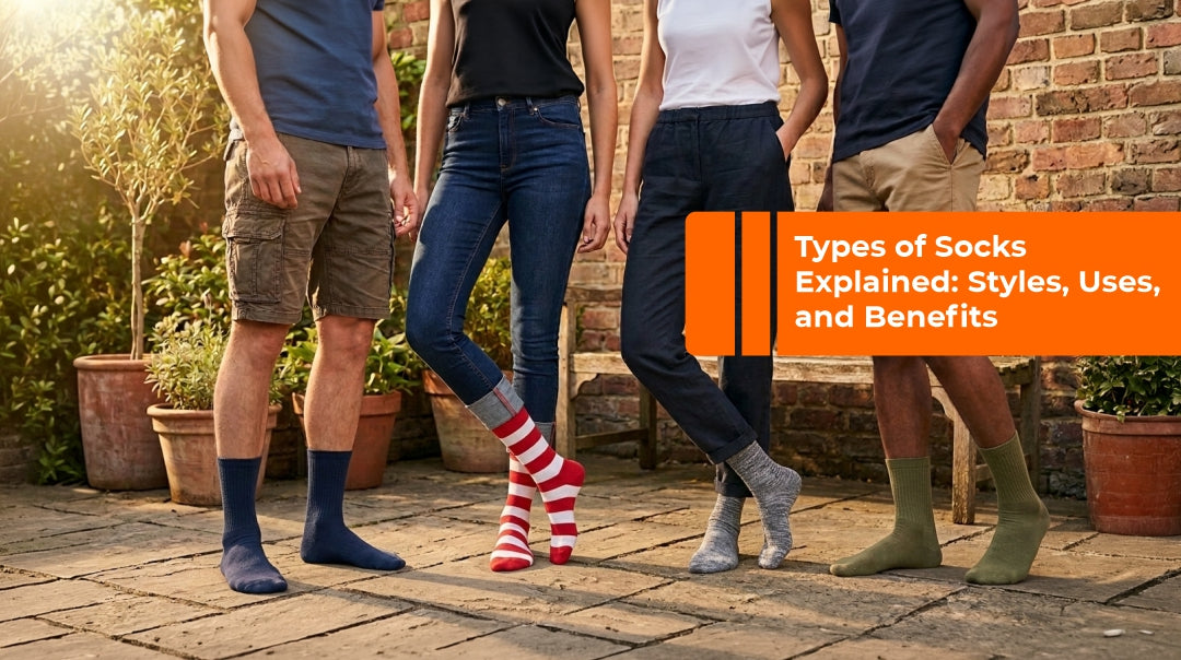 Types of Socks Explained: Styles, Uses, and Benefits