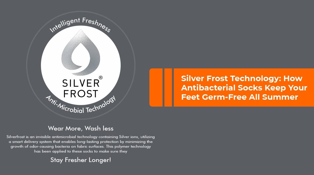 Silver Frost Technology: How Antibacterial Socks Keep Your Feet Germ-Free All Summer