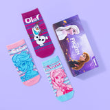 Frozen Ankle Socks for Girls (Pack of 3)