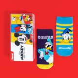 Donald Duck Ankle Socks for Boys (Pack of 2)