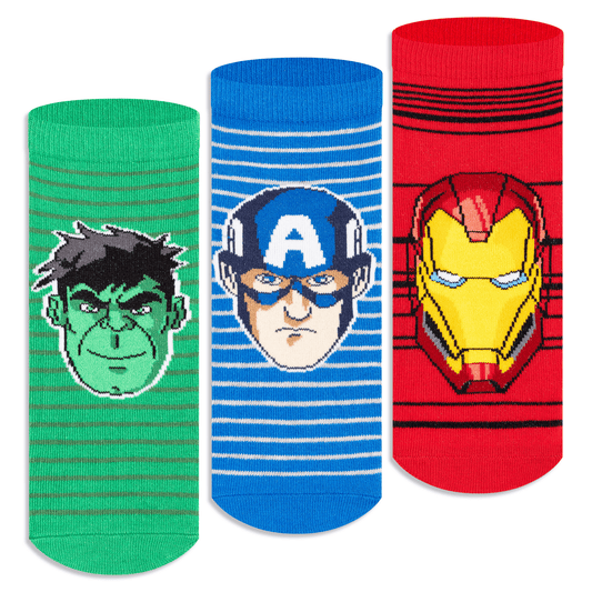 Marvel Avengers Ankle Socks - Boys (Pack of 3) 2000