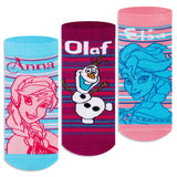 Frozen Ankle Socks for Girls (Pack of 3)