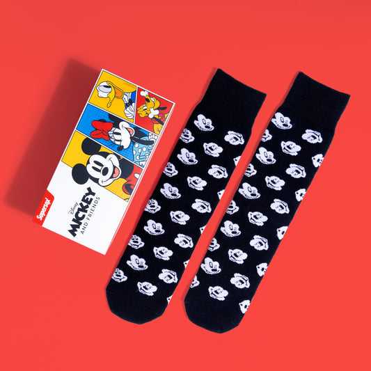 Mickey Mouse Crew Socks for Men (Pack of 1)