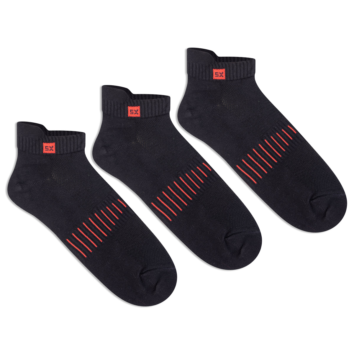 Unisex Bamboo Ankle Socks (Pack of 3)