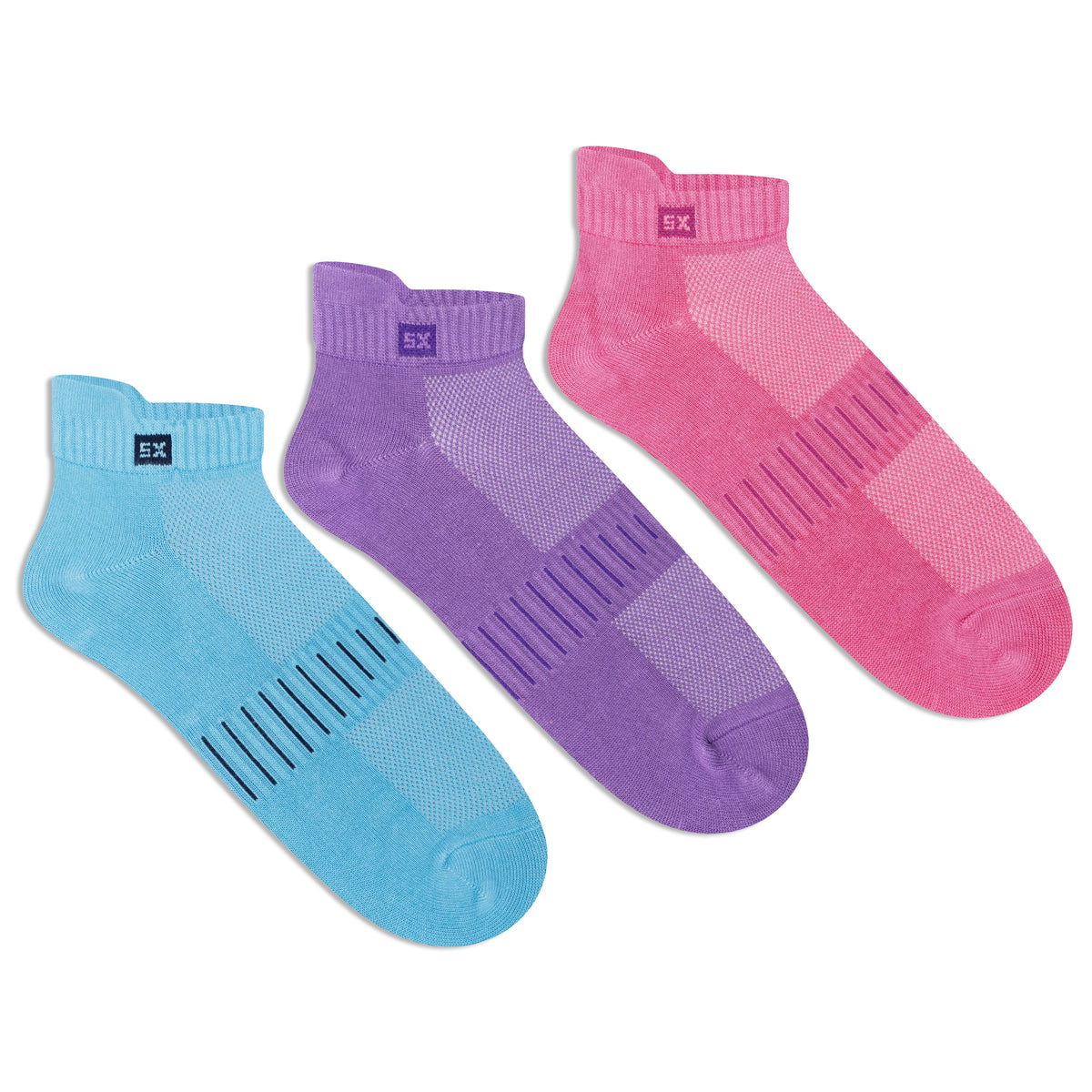 Bamboo Ankle Socks for Women (Pack of 3)