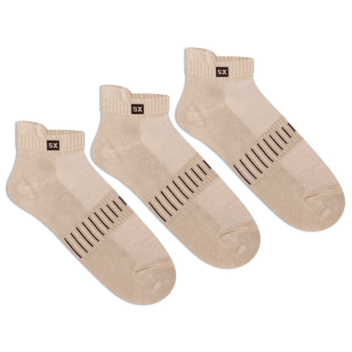 Unisex Bamboo Ankle Socks (Pack of 3)