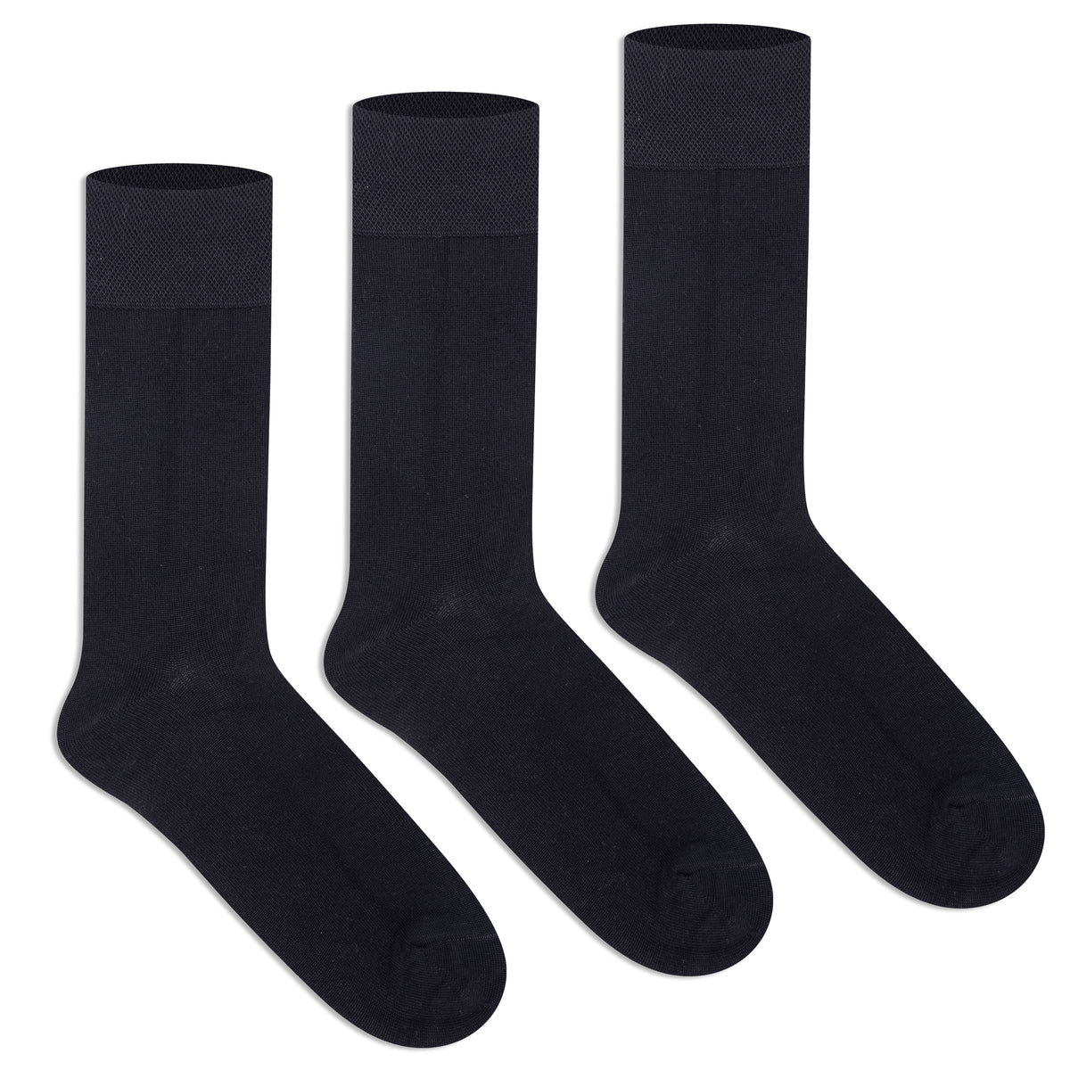 Zero Collection Crew Socks for Men (Pack of 3)