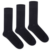 Zero Collection Crew Socks for Men (Pack of 3)