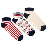 Casual Low-Cut Socks for Women (Pack of 3)