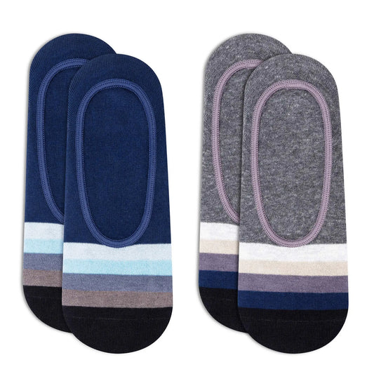 Casual No-Show Socks for Men (Pack of 2)