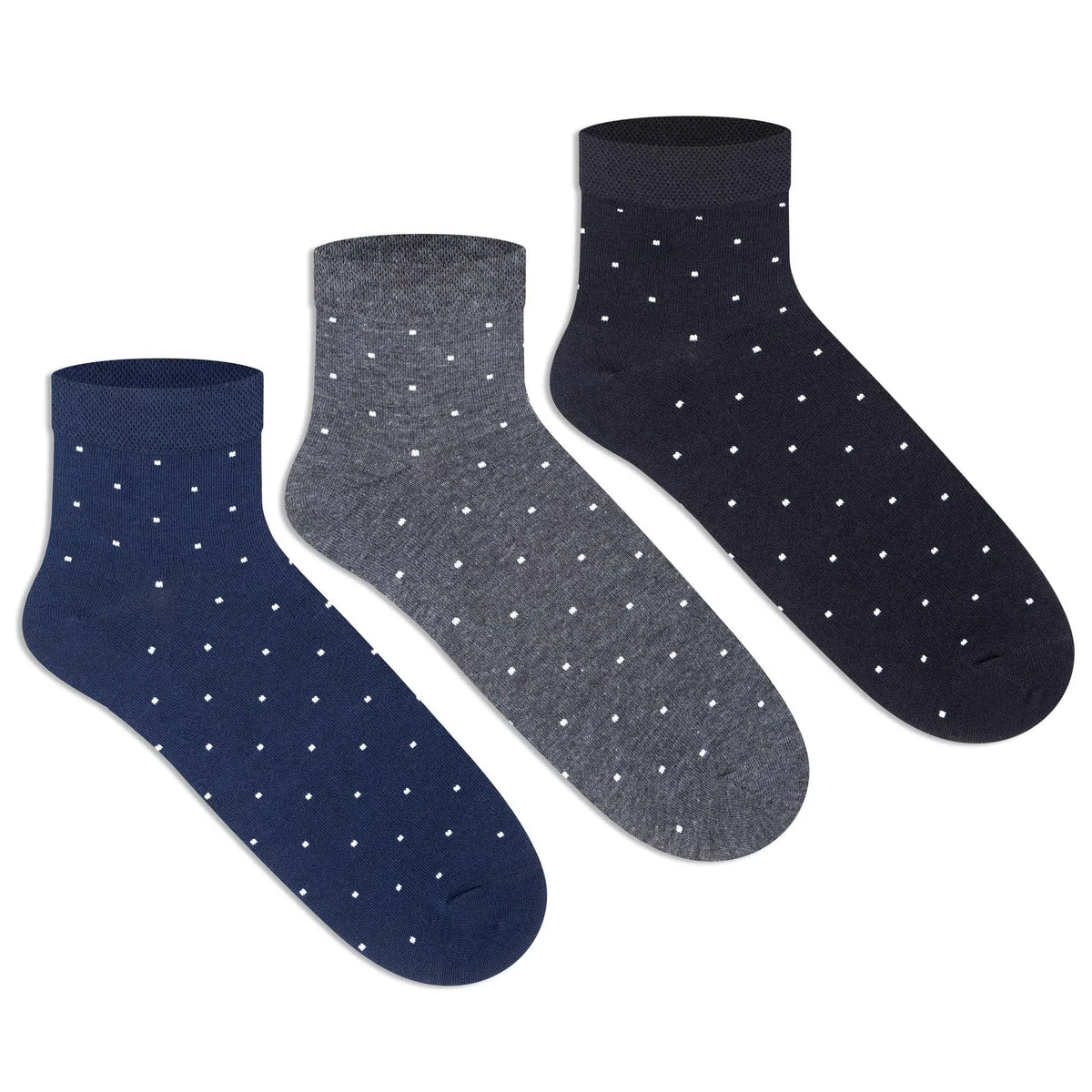 Casual Ankle Socks for Men (Pack of 3)