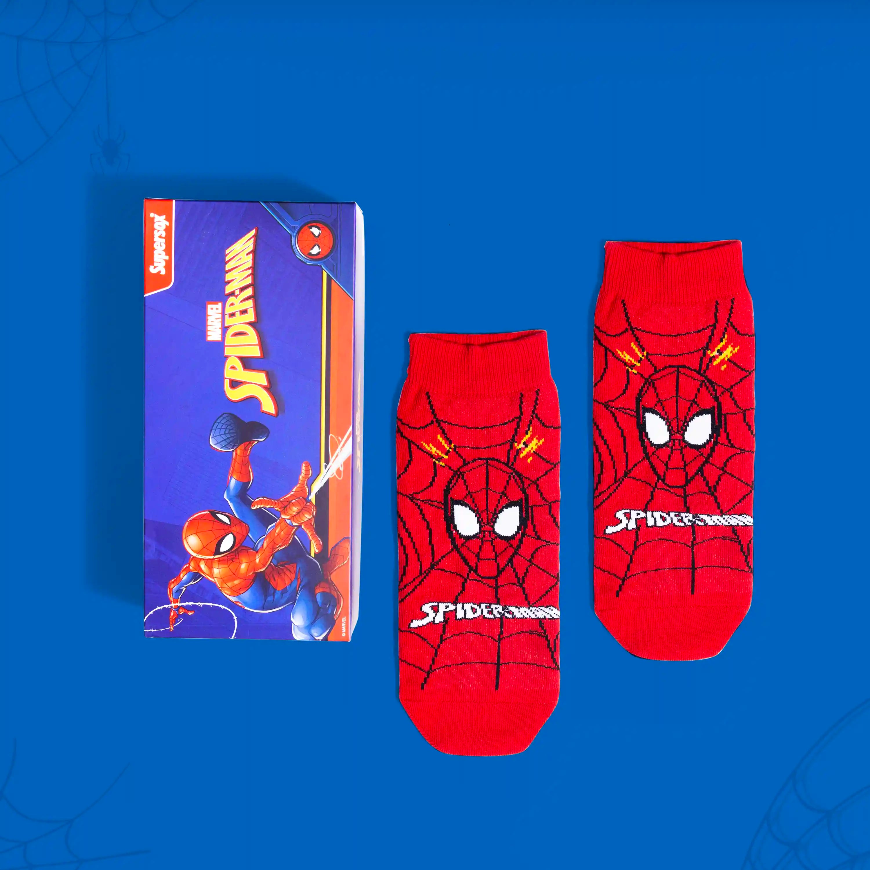Spiderman Low-Cut Socks for Men (Pack of 1)