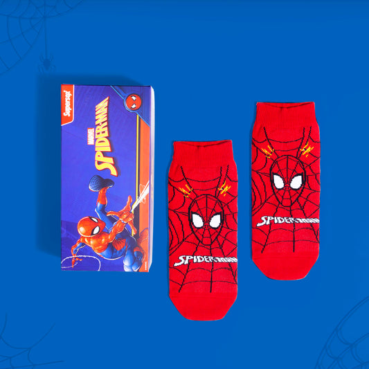 Spiderman Low-Cut Socks for Men (Pack of 1)