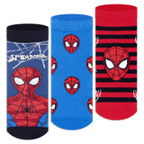 Spiderman Low-Cut Socks for Men (Pack of 3)