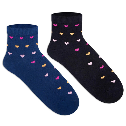 Casual Ankle Socks for Women (Pack of 2)