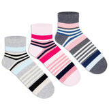 Casual Ankle Socks for Women (Pack of 3)