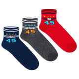 Casual Ankle Socks for Boys (Pack of 3)